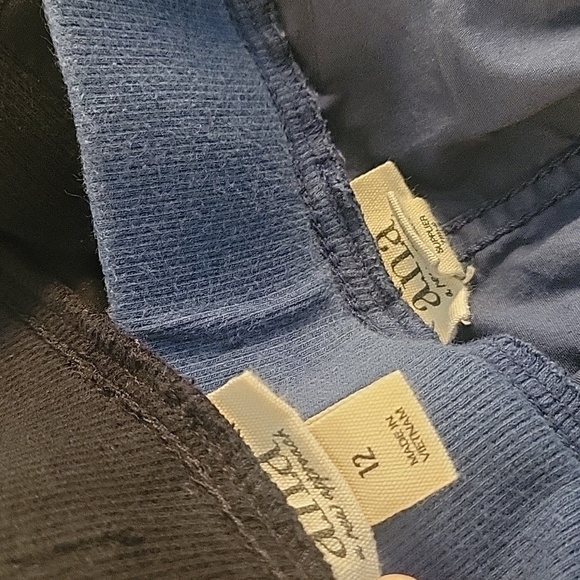 a.n.a Black and Blue Shorts - Picture 2 of 9